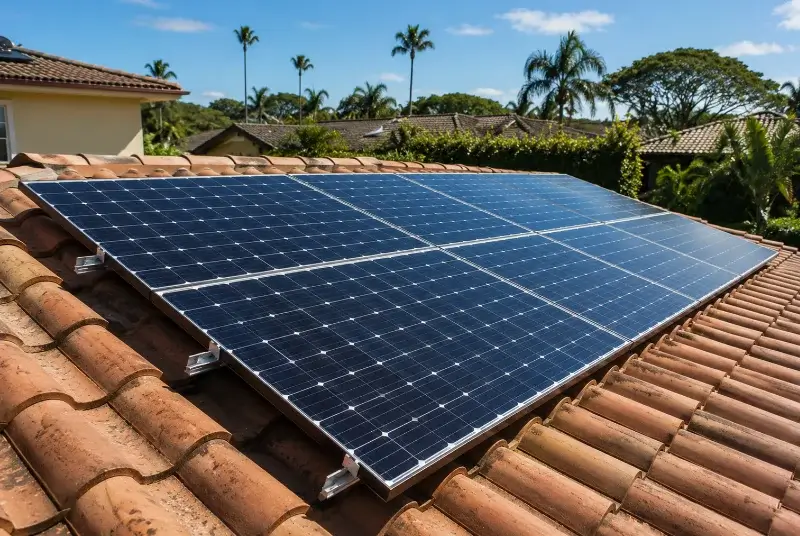 Installation de panneaux solaires à Leutenheim